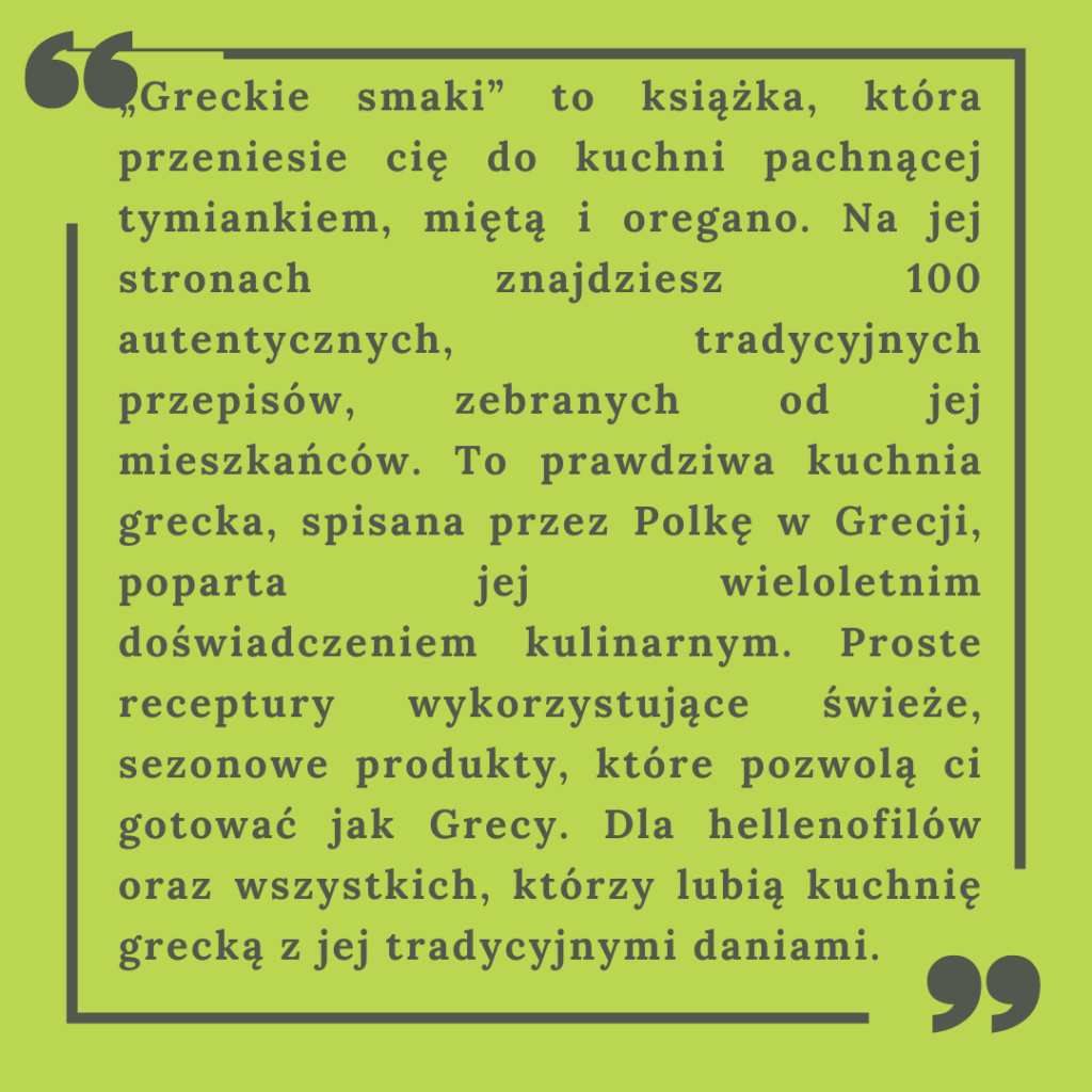 Greckie smaki